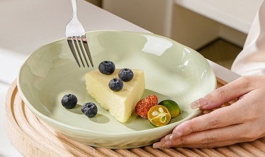 Cream Style  Serving Plate