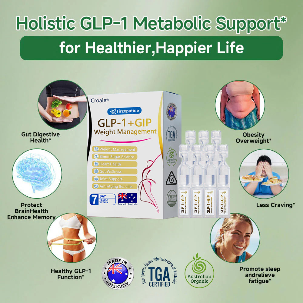 TGA | Official AU  Store — Croaie® Tirzepatide Oral Solution, GIP and GLP-1 Dual-Action Weight Loss Solution, One Bottle Daily, Results in 7 Days🌈