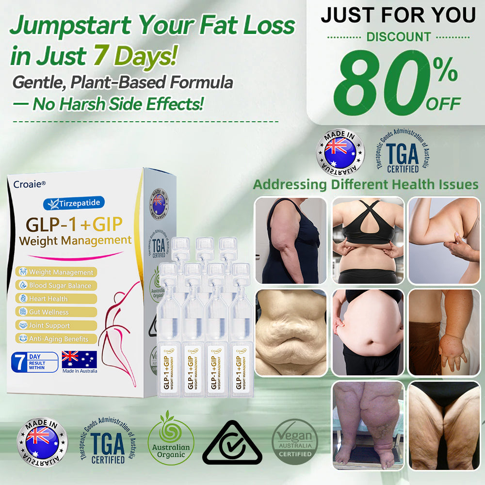 TGA | Official AU  Store — Croaie® Tirzepatide Oral Solution, GIP and GLP-1 Dual-Action Weight Loss Solution, One Bottle Daily, Results in 7 Days🌈
