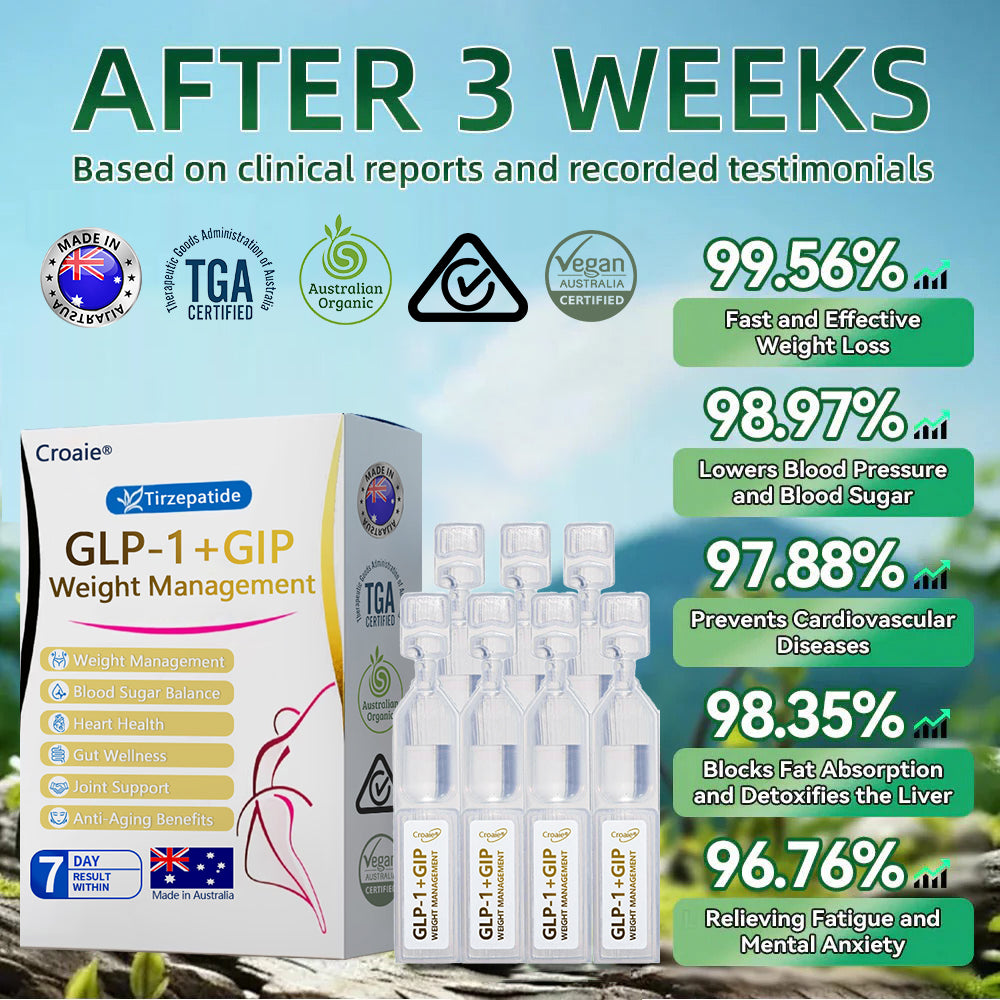 TGA | Official AU  Store — Croaie® Tirzepatide Oral Solution, GIP and GLP-1 Dual-Action Weight Loss Solution, One Bottle Daily, Results in 7 Days🌈